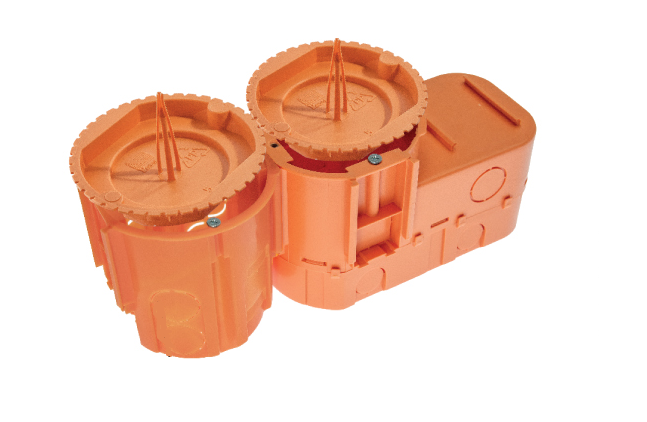 Pokrywa montażowa, puszka głęboka, podtynkowa fi68 A.0057 / 50 szt.01